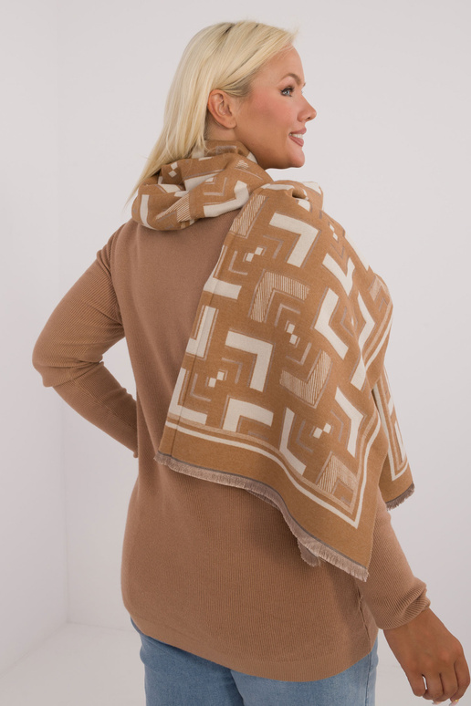 Šátek-AT-SZ-23158.32- Béžová barva