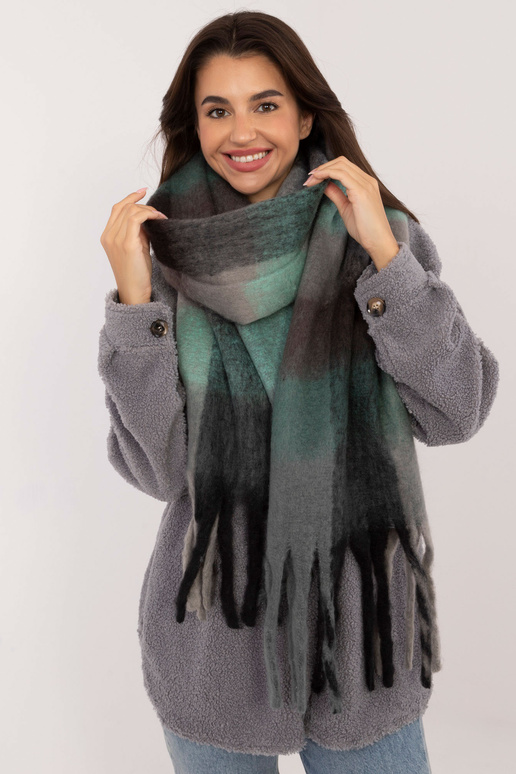 Šátek-AT-SZ-2312501.62-šedo-černý Šátek-AT-SZ-2312501.62-šedo-černý