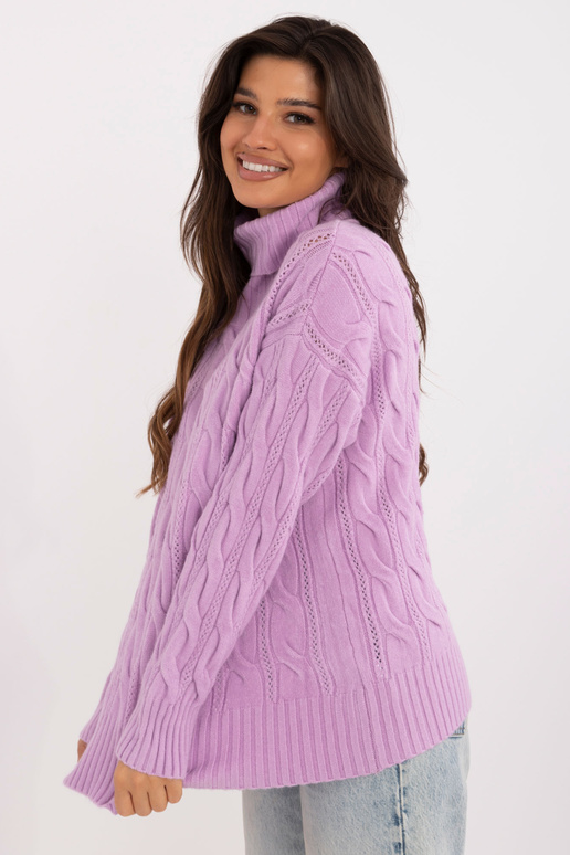 Svetr-AT-SW-23445.00-světle fialový