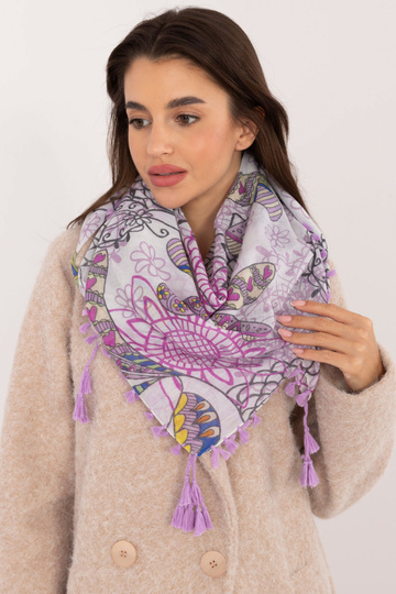 šátek -AT-CH-EC571.53-fialový