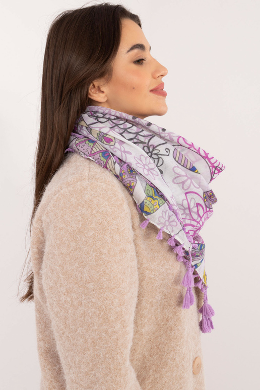 šátek -AT-CH-EC571.53-fialový