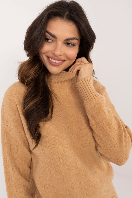 Svetr -AT-SW-2339.54- Béžová barva