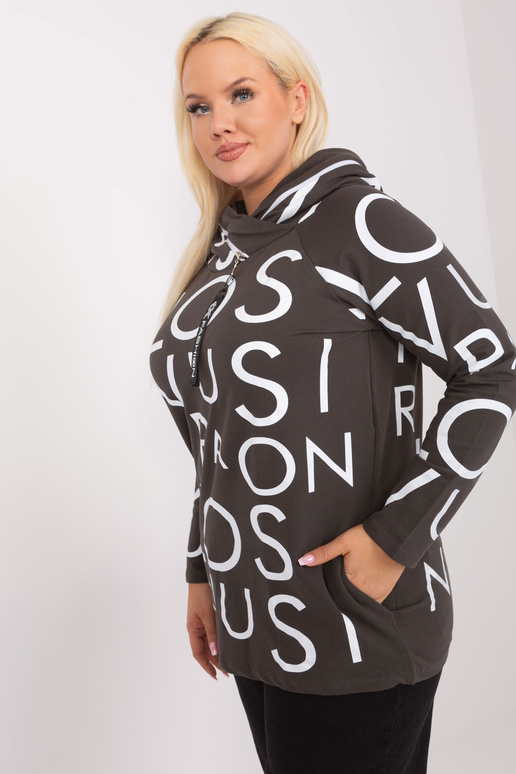 Mikina-RV-BL-5056-1,95-tmavá khaki