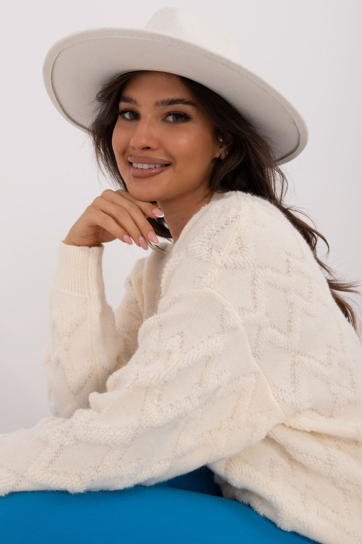 Svetr-AT-SW-2361.61- bílá