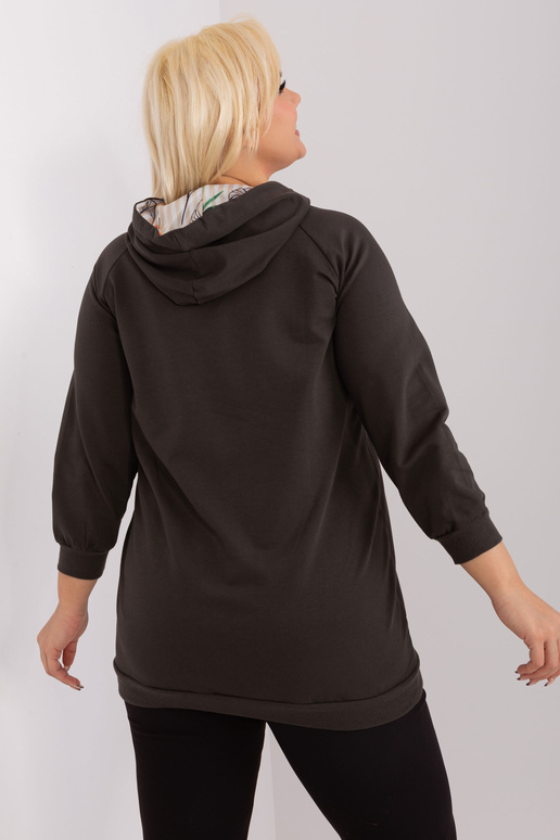 Mikina-RV-BL-8221.96-tmavá khaki