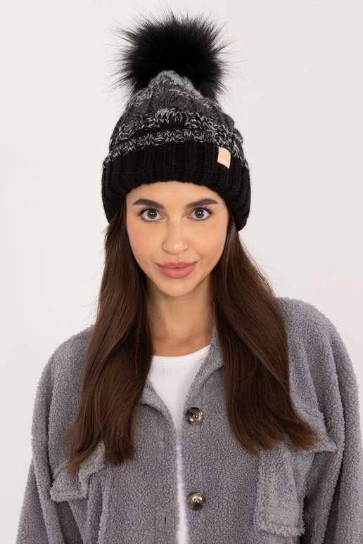 Czapka- JK-CZ-52,17-černá Czapka- JK-CZ-52,17-černá