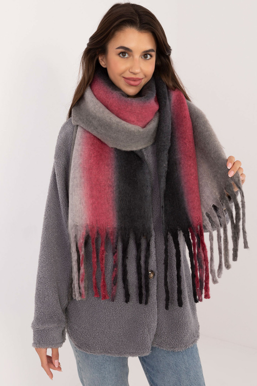 Šátek-AT-SZ-2320,50-šedo-černý