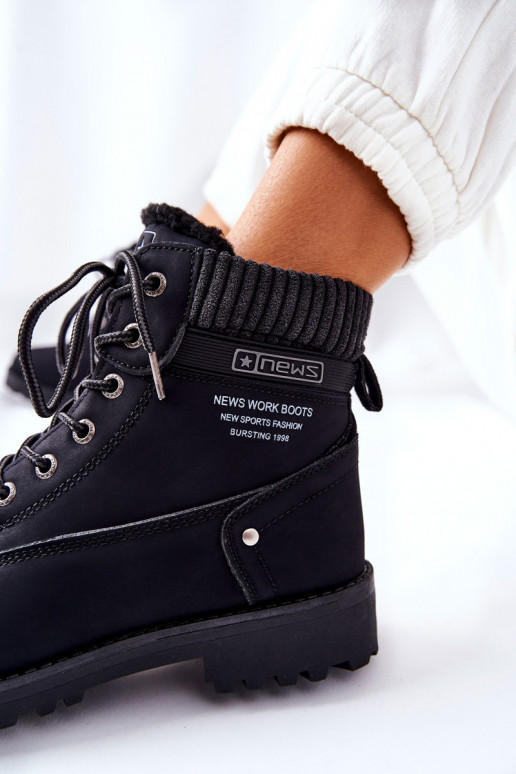 Dámské podpatky Černé Grunders