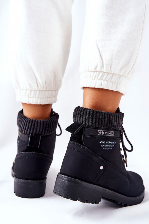 Dámské podpatky Černé Grunders