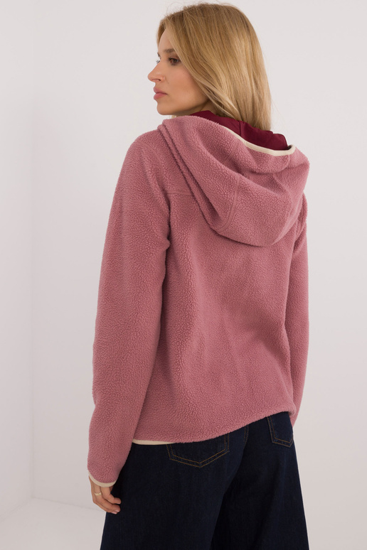 Mikina - D20001M02671A3 - tmavě růžová