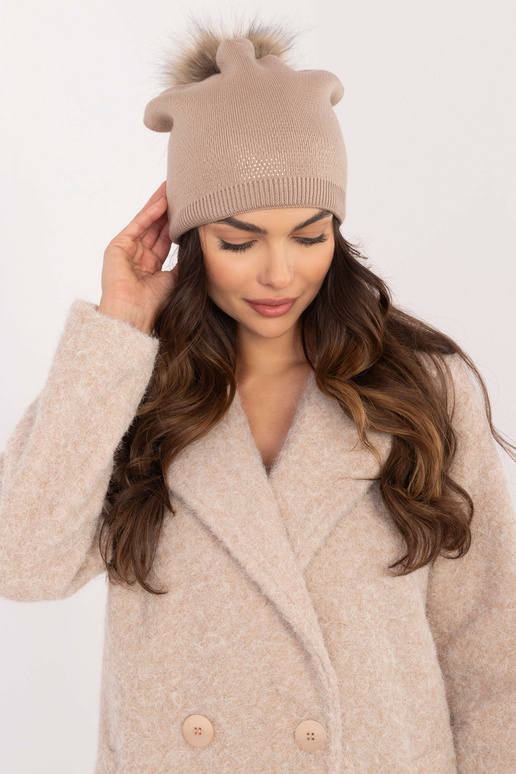 Čepice-JK-CZ-14,72-tmavě béžová Čepice-JK-CZ-14,72-tmavě béžová