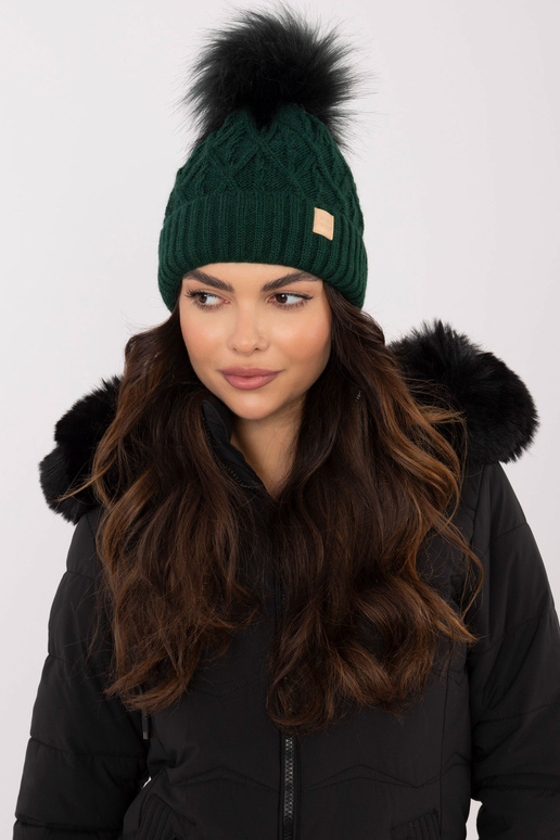 Klobouk -JK-CZ-9,74-tmavě zelený