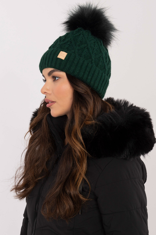 Klobouk -JK-CZ-9,74-tmavě zelený