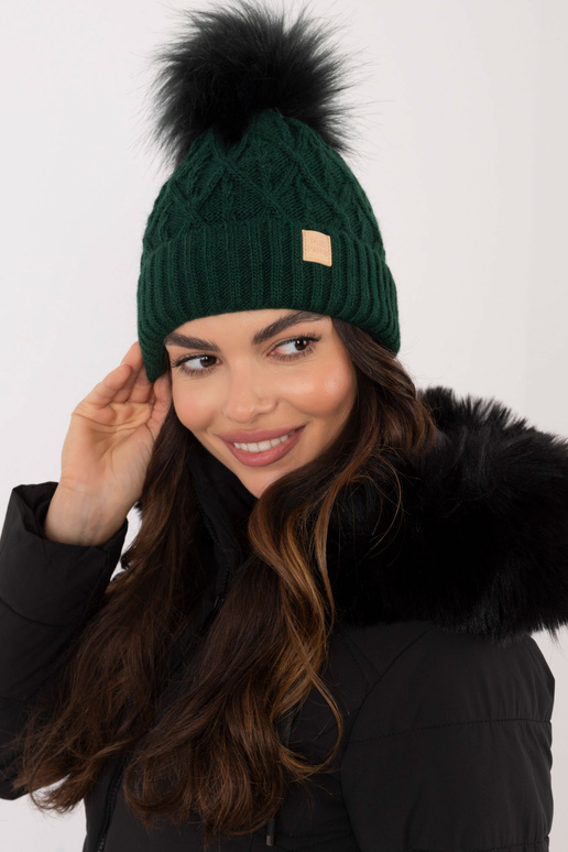 Klobouk -JK-CZ-9,74-tmavě zelený