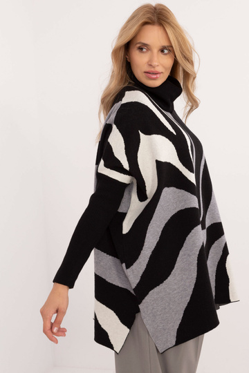 Svetr-PM-SW-SC210.06-šedo-č...