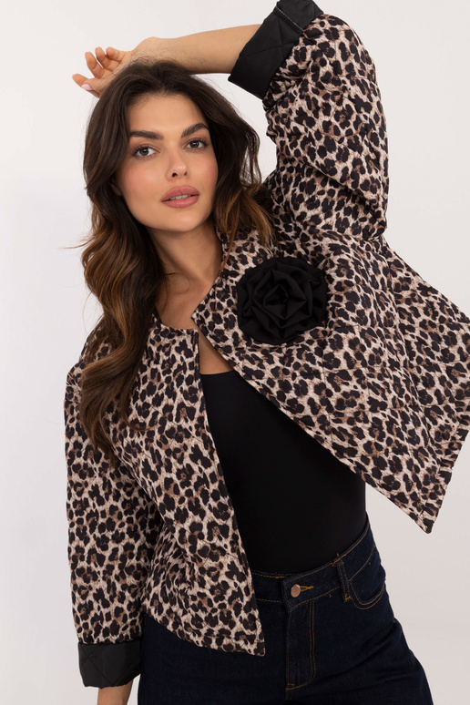 Bunda- DHJ-KR-A8357-2,87-černo-béžová