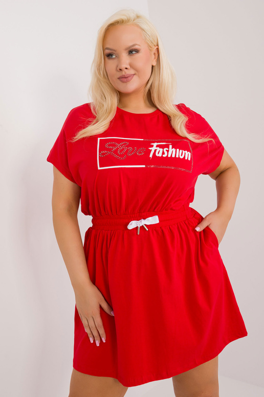 Šaty-RV-SK-6589,25-červené