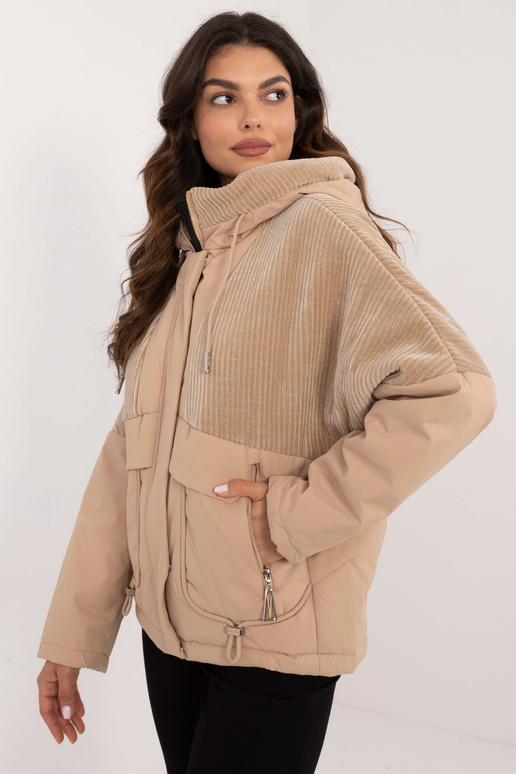 Bunda- - MBM-KR-AJ218.42 Béžová barva