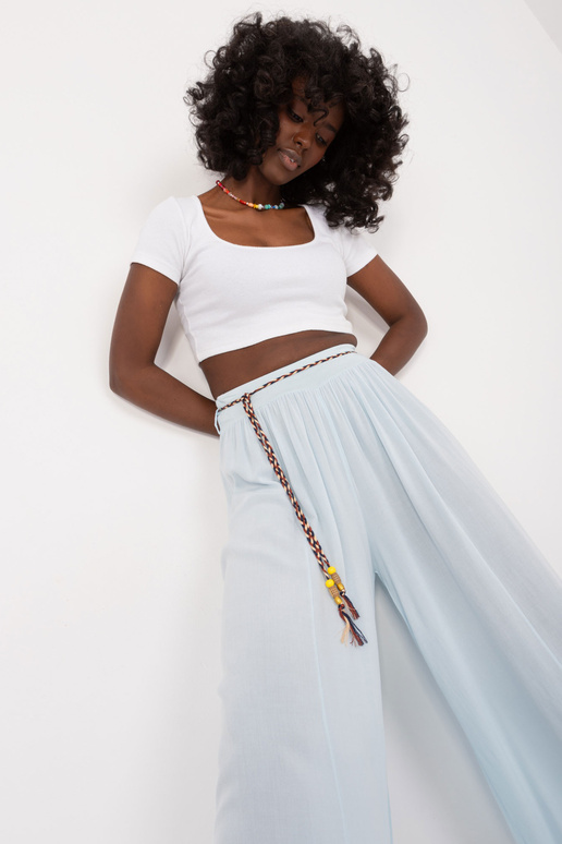 Kalhoty-TW-SP-BI-81733.14 - světle modré