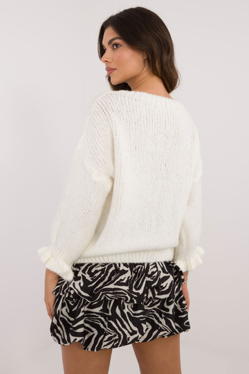 Svetr -MI-SW-2912.10X- bílá