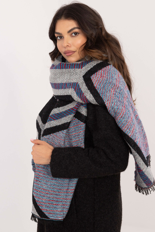 Šátek-AT-SZ-2101.22P-šedo-černý Šátek-AT-SZ-2101.22P-šedo-černý