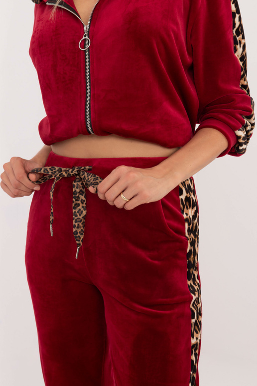 Komplet- DHJ-KMPL-9137.25-bordowy