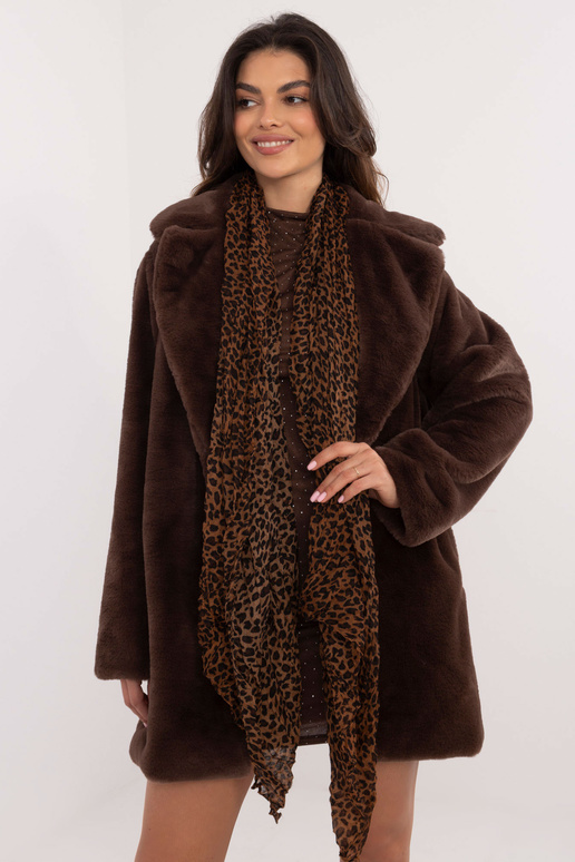 Šátek -AT-CH-5091.43P-hnědý