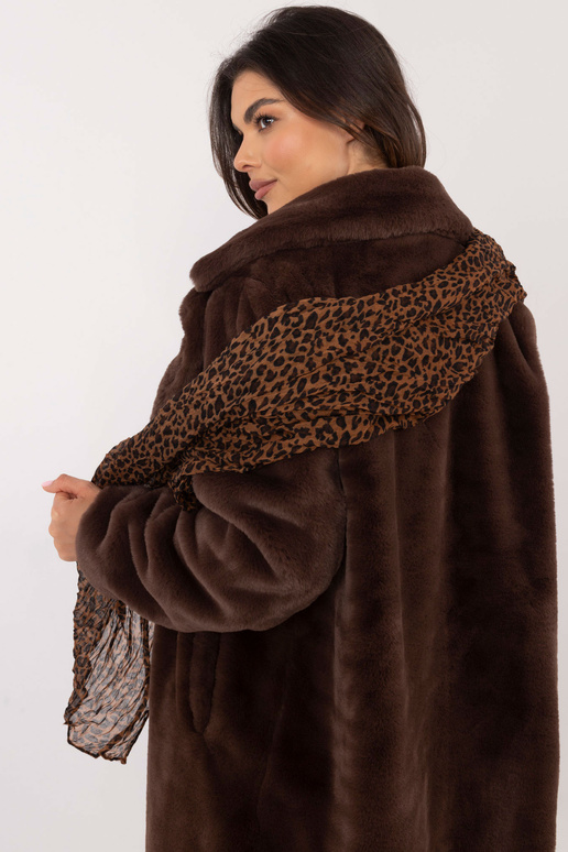 Šátek -AT-CH-5091.43P-hnědý