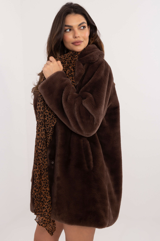 Šátek -AT-CH-5091.43P-hnědý