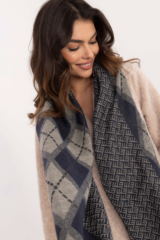 Šátek -AT-CH-12301.82P-tmavě modrý Šátek -AT-CH-12301.82P-tmavě modrý