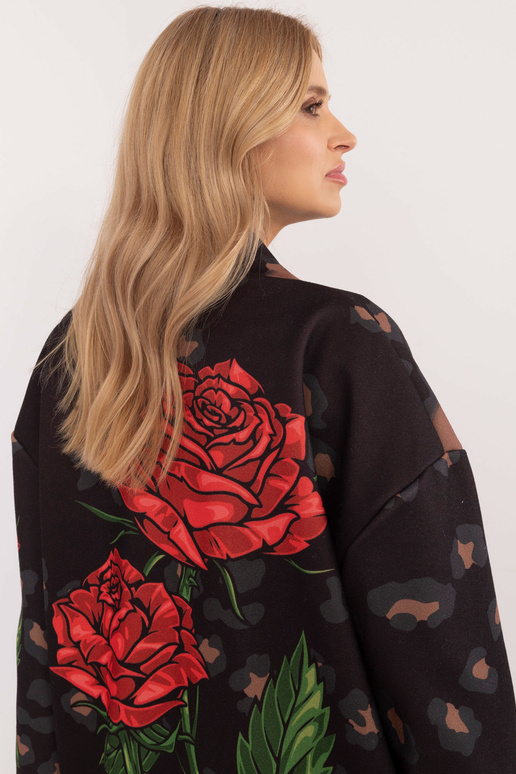 Kabát DHJ-PL-19821.60P - černý