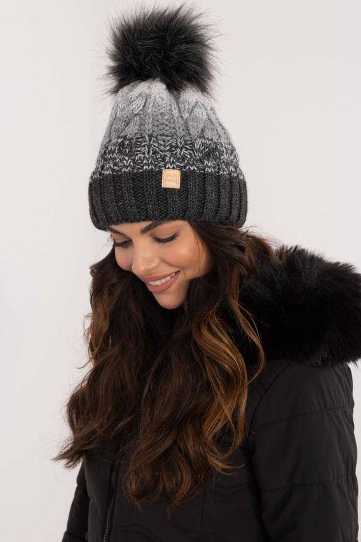 Čepice -JK-CZ-52,17-tmavě šedá