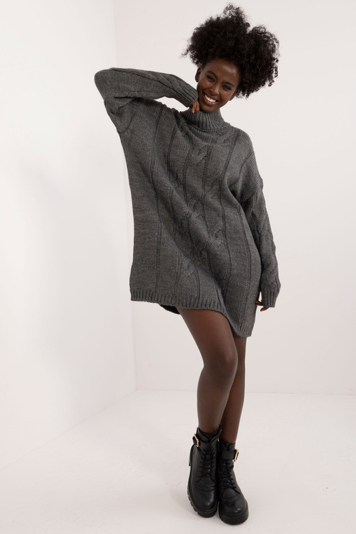 Šaty-BA-SK-1561-1,60-tmavě šedé