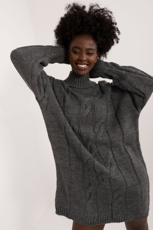 Šaty-BA-SK-1561-1,60-tmavě šedé