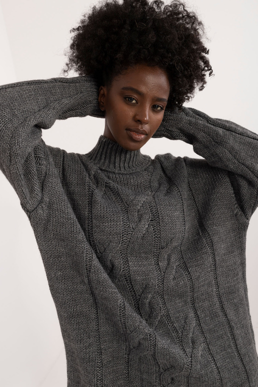 Šaty-BA-SK-1561-1,60-tmavě šedé