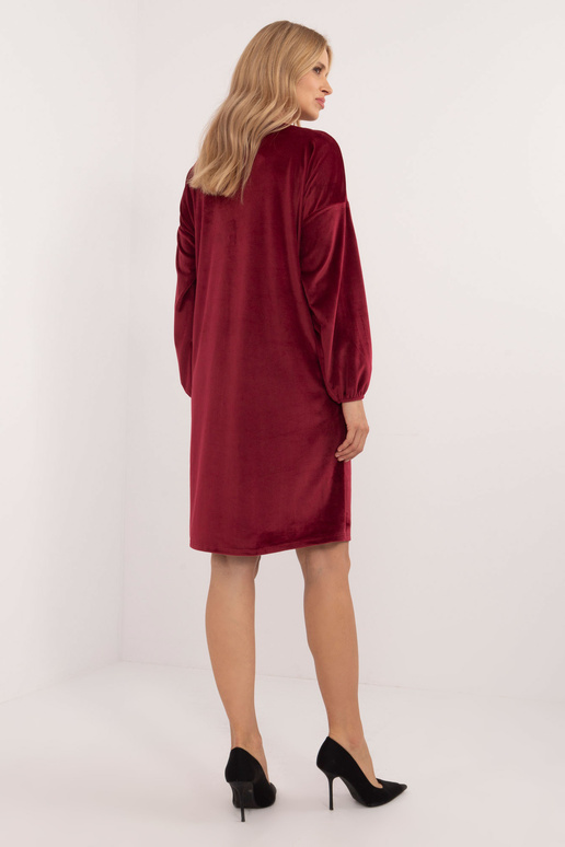 Šaty-DHJ-SK-19890.86P-bordó