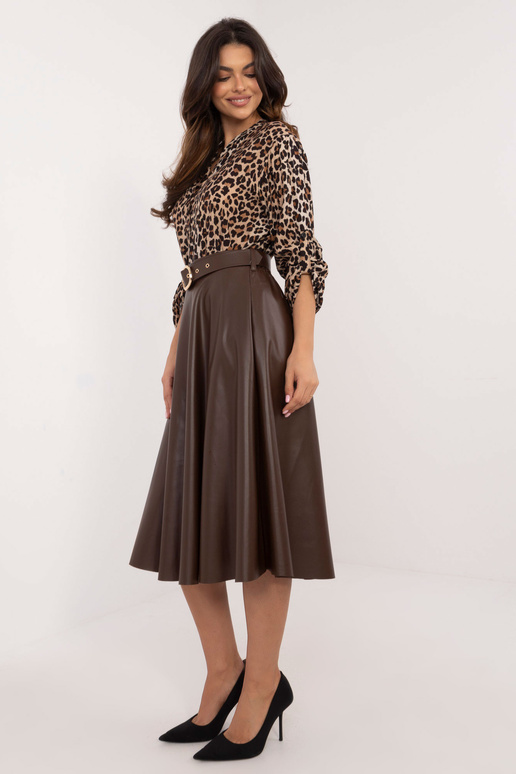 Sukně - DHJ-SD-A1997.76 - tmavě hnědá