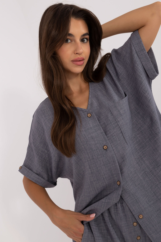 Komplet- LK-KMPL-509713.03X - tmavě šedá