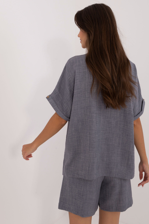 Komplet- LK-KMPL-509713.03X - tmavě šedá