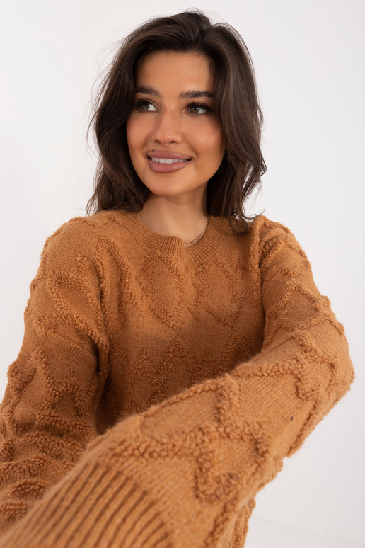 Svetr-AT-SW-2361.61-světle hnědý