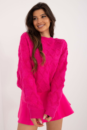 Svetr-AT-SW-2361.61-fuchsiový