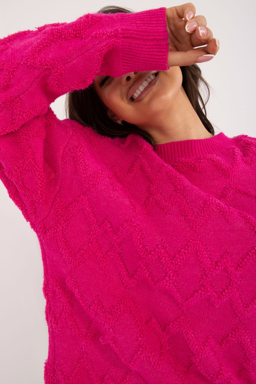 Svetr-AT-SW-2361.61-fuchsiový