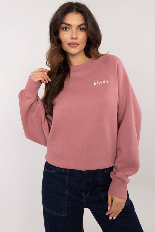 Mikina - D10600T02656B - tmavě růžová