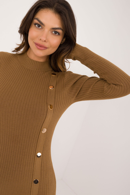 Šaty-AT-SK-2345-2.34-světle hnědé