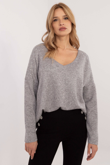 Svetr-DHJ-SW-17690.21-šedý 2