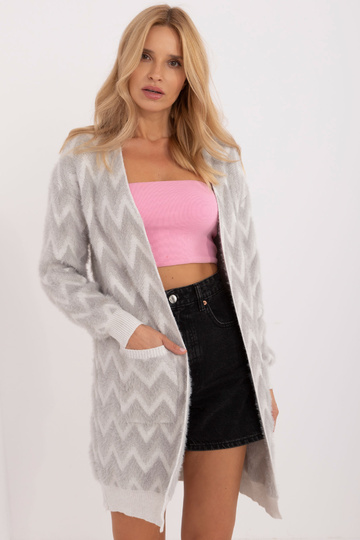 Kardigan-AT-SW-2340-A.00-šedá 2