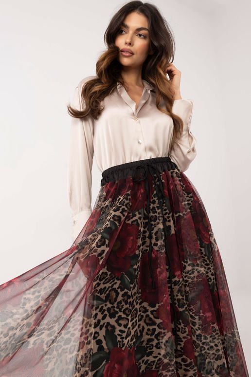 Sukně-DHJ-SD-19981-1.01-vínová