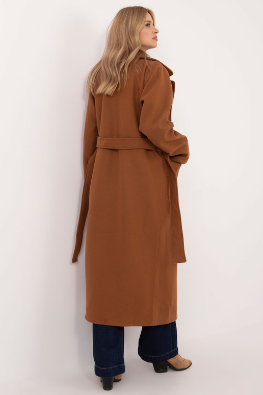 Kabát-LK-PL-509786,99-světle hnědý