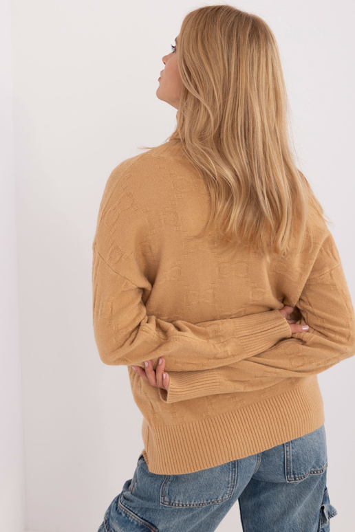 Svetr-AT-SW-2342-1,35- Béžová barva