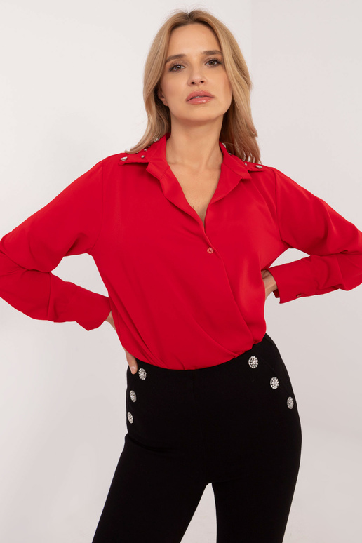 Košile-DHJ-KS-15260,96-červená